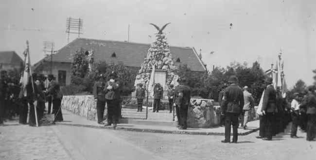 Első világháborús emlékmű 1934
