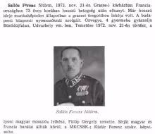 Sallós Ferenc halálhíre